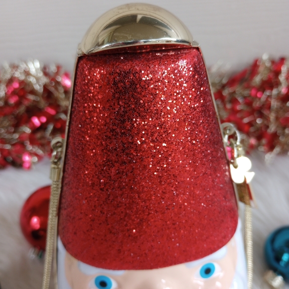 Kate Spade Christmas Santa Claus Gnome Crossbody Bag - Picture 3 of 14
